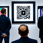 디지털 희소성의 비즈니스 기회 - Limited Edition NFT Art**

"A vibrant, abstract digital artwork displayed in a sleek, modern art gal...